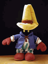 Vivi plush doll from Final Fantasy IX